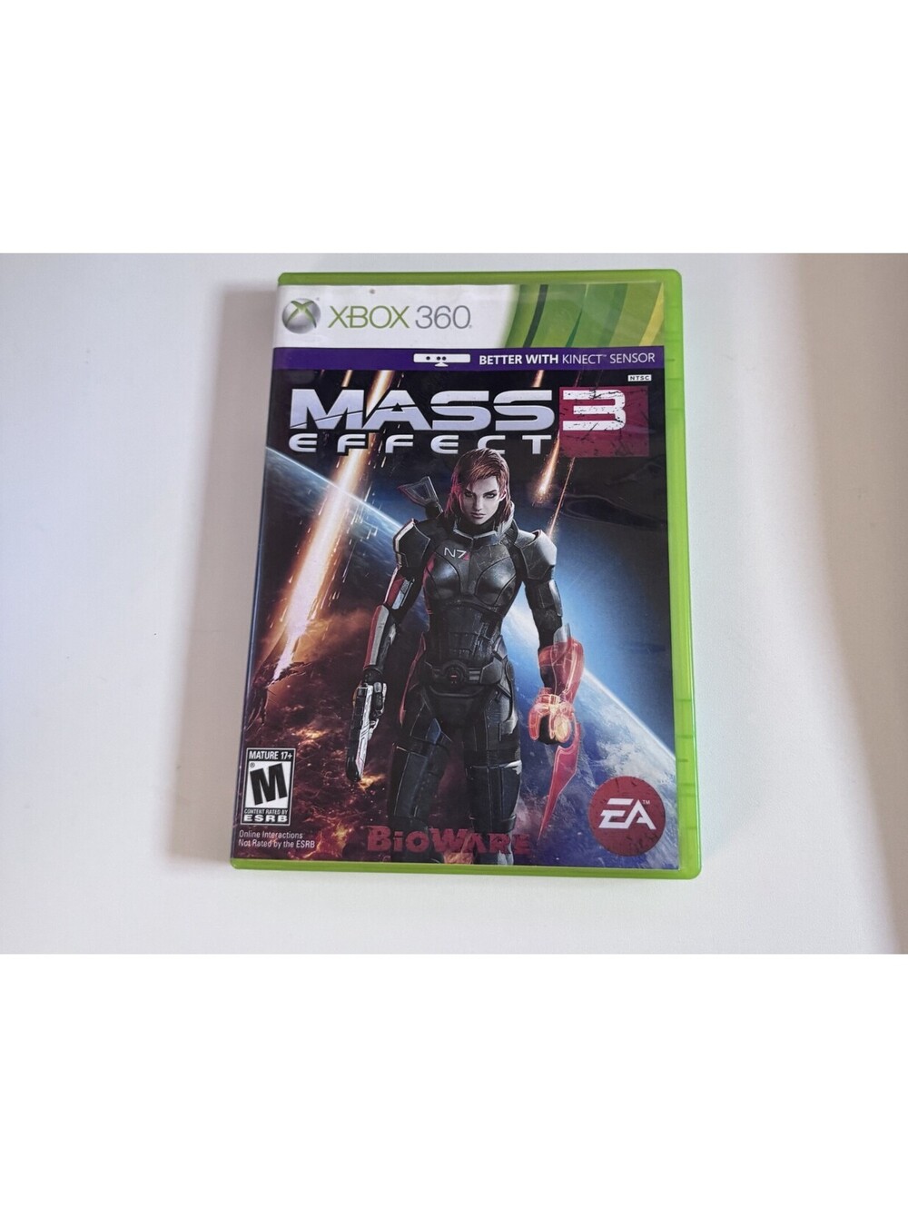 Mass Effect 3 Xbox 360 Video Game CIB Complete Tested